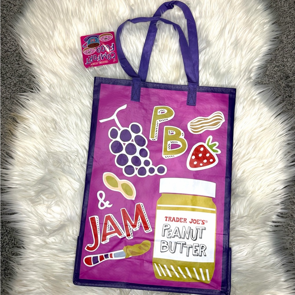 Trader Joe’s Comfort Food Tote Bag - Picture 3 of 9